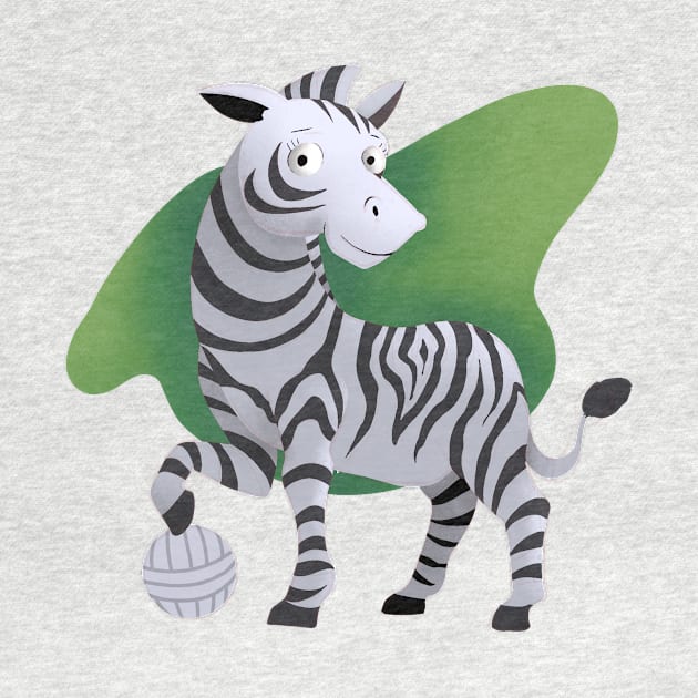 cute zebra by OMOY